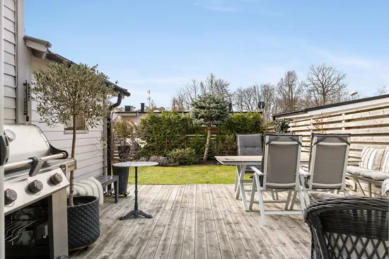 Villa, Radhus, Penngränd 4B, Bäckagård, Halmstad