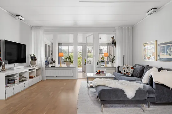 Villa, Radhus, Penngränd 4B, Bäckagård, Halmstad