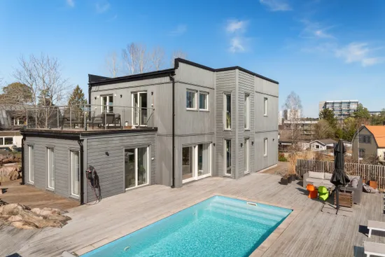 Villa, Åsvägen 7A, Roslags Näsby, Täby