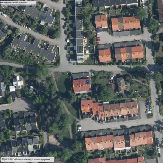 Radhus, Envägen 19, Centrala Väsby, Upplands Väsby