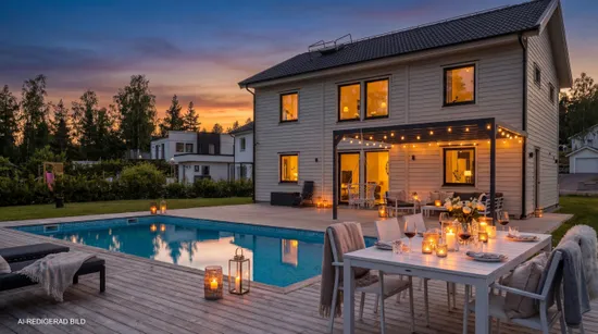 Villa, Skvattramstigen 13, Svärtinge - Skogsbacke, Norrköping