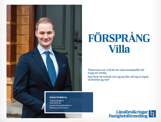 Villa, Södra vägen 1B, Tratten, Oskarshamn