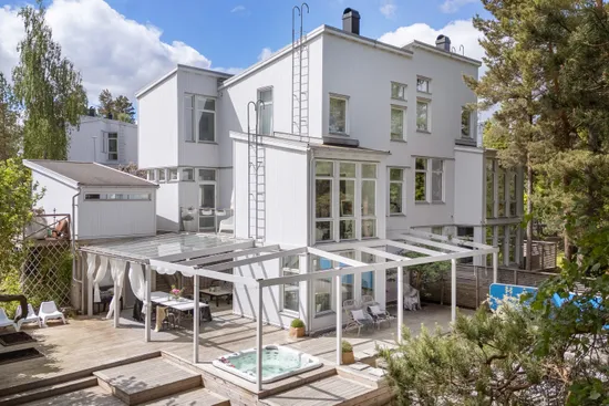 Villa, Radhus, Fältspatsvägen 6, Norra Lännersta, Nacka