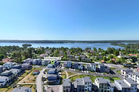 Bostadsrätt, Radhus, Kontringsvägen 28, Ekerö Träkvista, Ekerö