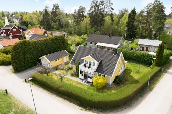Villa, Biskop Johannes väg 23, Stäket, Järfälla