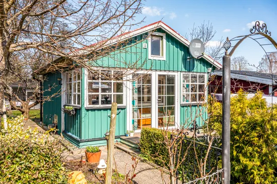 Fritidshus, Folkparksvägen 18 - Kolonilott nr 8 i koloniområdet Högbo, Väster, Lund