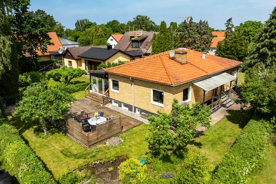 Villa, Björkgatan 8, Gamla delen, Lomma