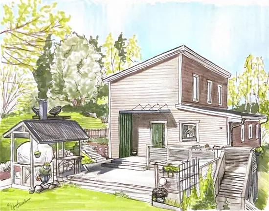 Villa, Lärkvägen 21, Vattubrinken, Södertälje