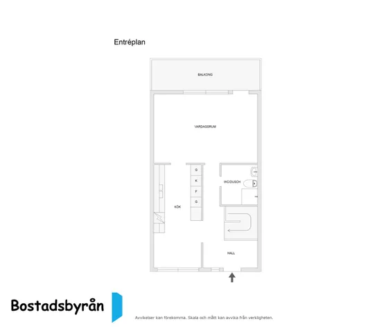 Bostadsrätt, Tant Bruns Väg 88, Övre Bleket, Uddevalla