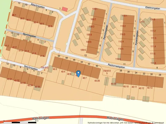 Villa, Radhus, Radiomastgatan 44, Järnbrott, Göteborg