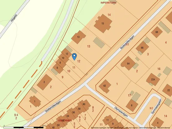 Villa, Radhus, Högelid 12, Halmstad centrum, Halmstad