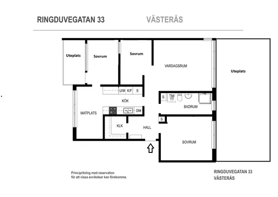 Bostadsrätt, Ringduvegatan 33, Råby, Västerås