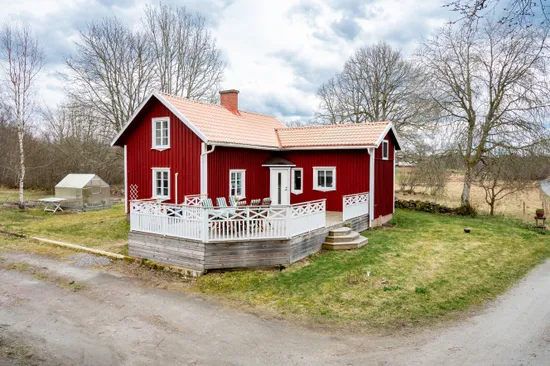 Villa, Bitterna Lillstugan 1, Bitterna, Vara