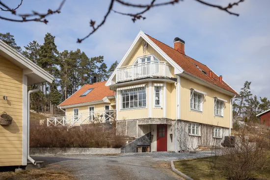 Villa, Hamnvägen 6, Lervik, Österåker
