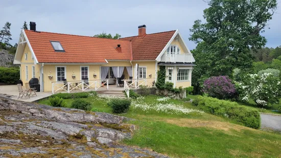 Villa, Hamnvägen 6, Lervik, Österåker