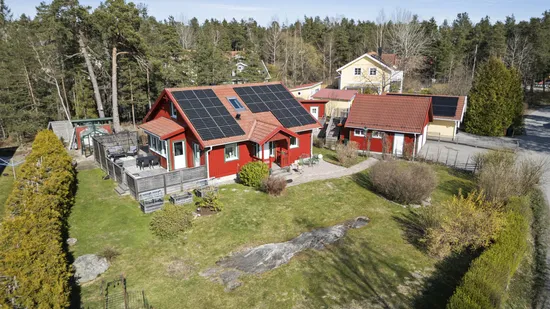 Villa, Huldrevägen 6, Rensättra, Nacka