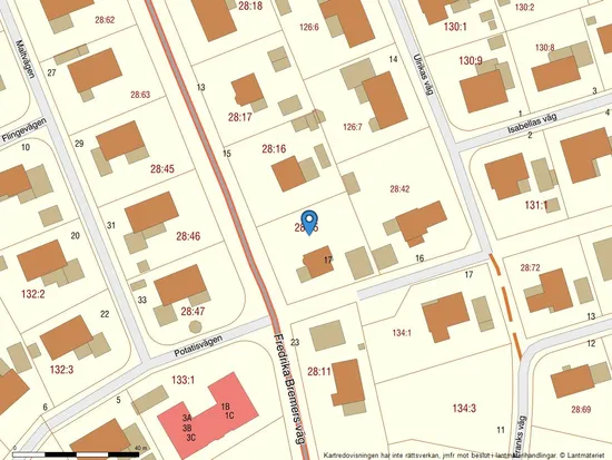 Villa, Fredrika Bremers väg 17, Gärds Köpinge, Kristianstad