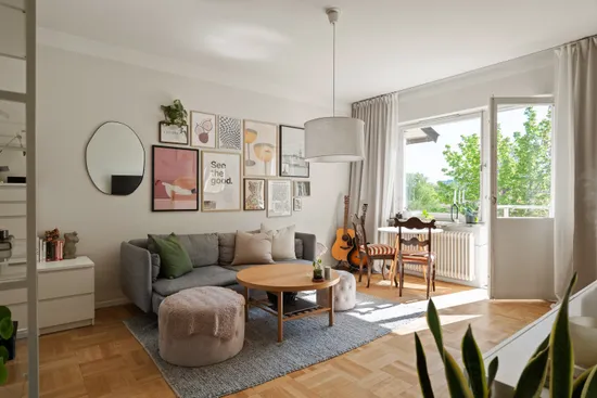 Bostadsrätt, Spångavägen 42D, vån 3/3, Bromma - Riksby, Stockholm