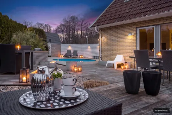 Villa, Radhus, Möllevägen 45 B, Stenskogen, Höör