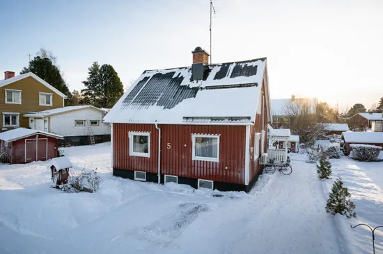 Villa, Klockargatan 5, Burträsk, Skellefteå