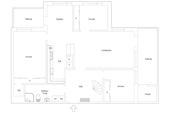 Bostadsrätt, Alpvägen 20, vån 7+8, Bromma - Mariehäll, Stockholm