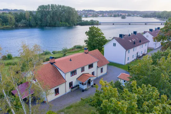 Villa, Verkstadsvägen 44, Verkstadsön, Motala