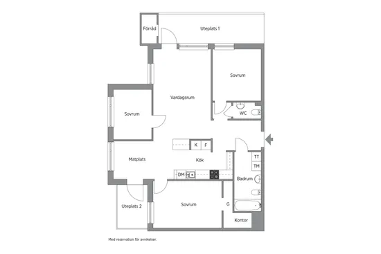 Bostadsrätt, Alpvägen 20, Bromma - Mariehäll, Stockholm