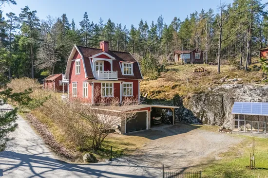 Villa, Vargdalsvägen 2, Hasseludden, Nacka
