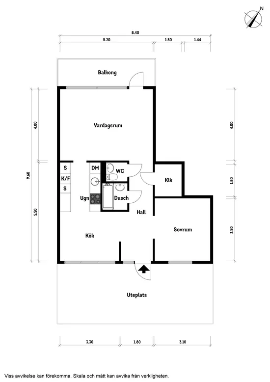 Bostadsrätt, Redebacken 27, Hagen, Göteborg