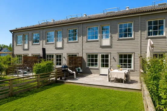 Radhus, Åkermarksvägen 6, Stockfallet, Karlstad