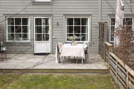 Radhus, Åkermarksvägen 6, Stockfallet, Karlstad