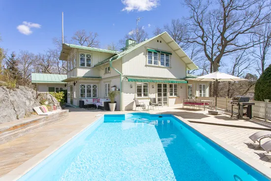 Villa, Kadettvägen 10, Boo Gård, Nacka