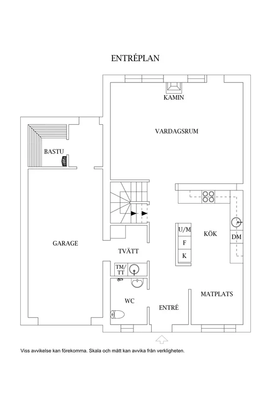 Villa, Radhus, Granskogsgatan 14, Hällbacken, Luleå