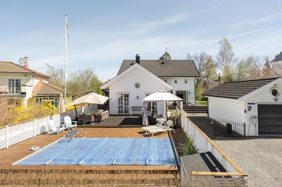 Villa, Rödbosundsvägen 33B, Margretelund, Österåker
