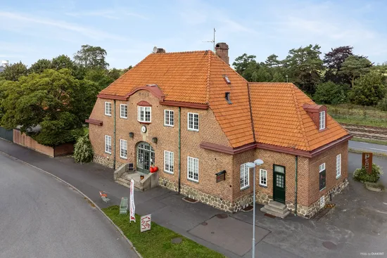 Villa, Järnvägsgatan 2D samt Järnvägsgatan 2C, Åhus, Kristianstad