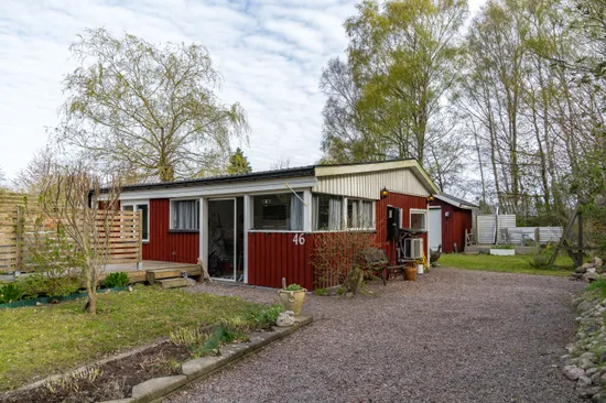 Fritidshus, Gamla Vägen 10, Gullregnets Koloniområde Koloni nr 46