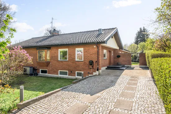 Villa, Hills väg 1, Galjevången, Lund