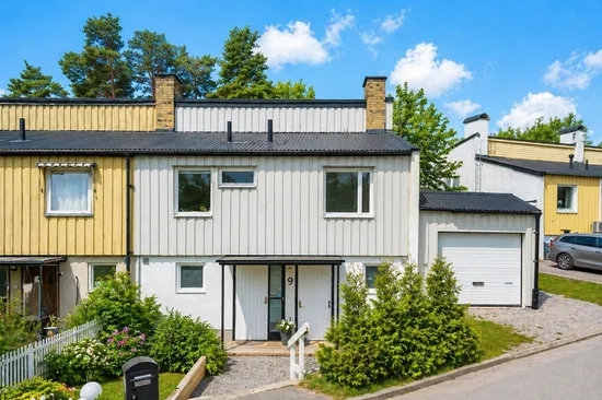 Villa, Radhus, Sleipnergatan 9, Hässelby Gård, Stockholm