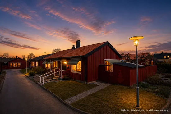 Villa, Radhus, Krongjutarvägen 1E, Skultuna, Västerås