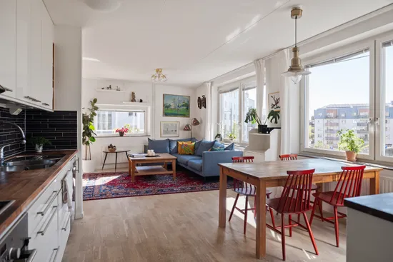 Bostadsrätt, Alpvägen 14, vån 1, Bromma - Mariehäll, Stockholm