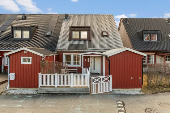 Villa, Radhus, Lyckes väg 61, Krokom