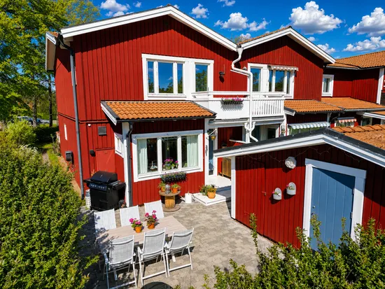 Villa, Radhus, Oxelbärsgränd 44, Hässelby Södra Villastad, Stockholm