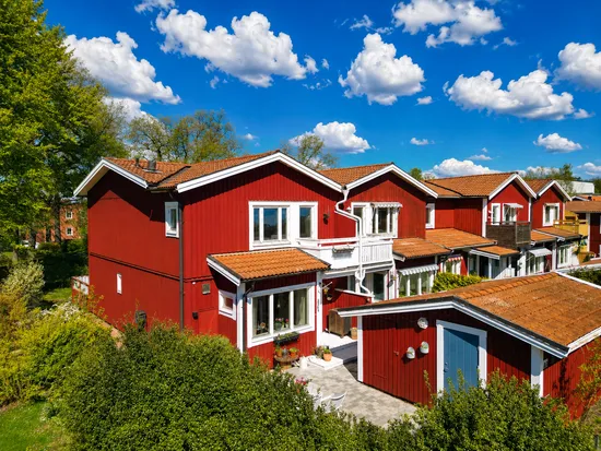 Villa, Radhus, Oxelbärsgränd 44, Hässelby Södra Villastad, Stockholm