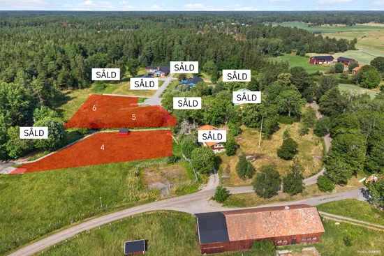 Tomt, Morängen 36, Almunge, Uppsala