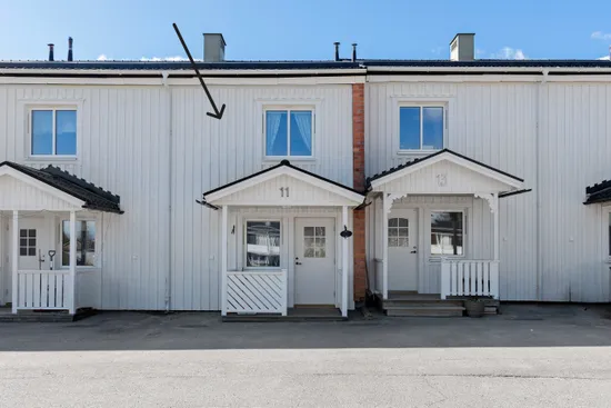 Radhus, Vallvägen 11, Södermalm, Lycksele