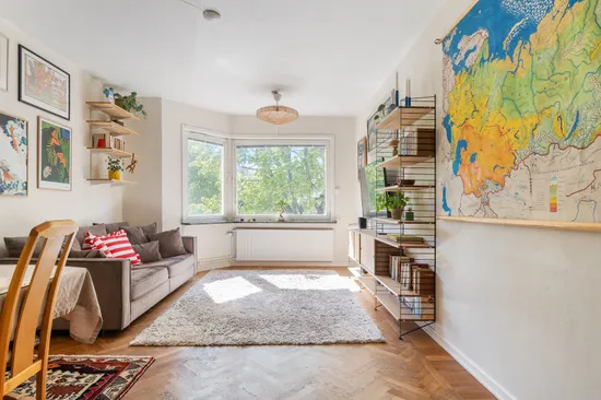 Bostadsrätt, Brantingsgatan 18, 1 tr, Gärdet, Stockholm