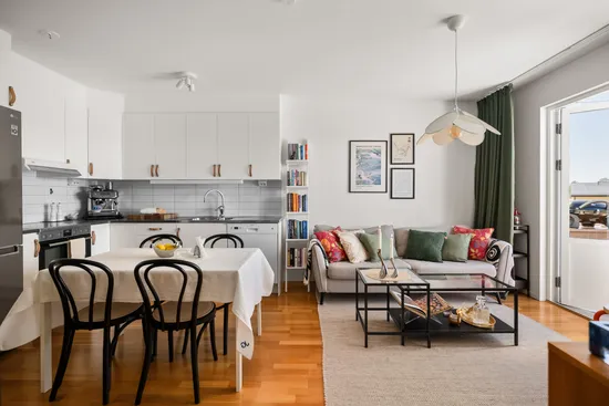Bostadsrätt, Rabattvägen 42, våning 5 av 5, Johannelunds Trädgårdsstad, Stockholm