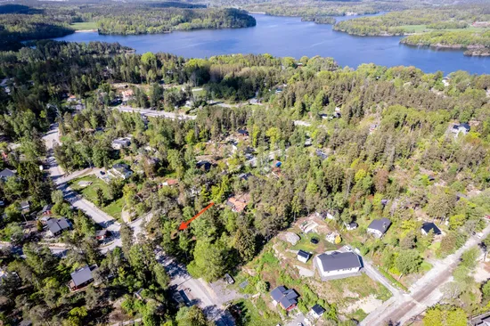 Tomt, Grönfinksvägen 26, Vidja, Huddinge