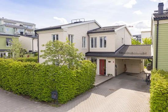 Villa, Meanderslingan 1, Järvastaden, Solna