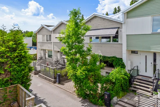 Radhus, Kärrgränd 158, Kälvesta, Stockholm